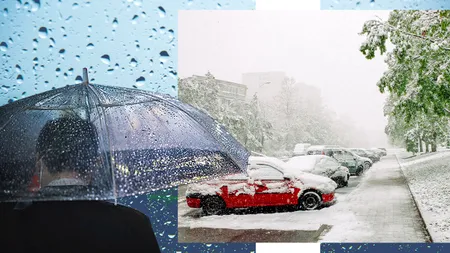 Ploile se transformă în lapoviță și ninsoare. Meteorologii ANM, informații de ultimă oră pentru Gândul: „Temperaturi în scădere semnificativă”