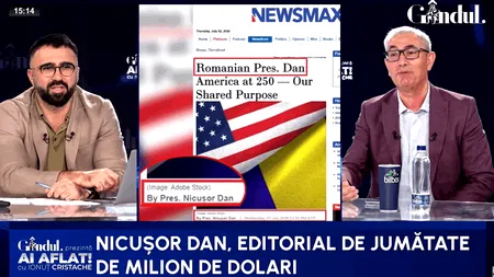 Doru Bușcu critică debutul ca editorialist al lui Nicușor Dan în presa trumpistă: Este un text ieftin
