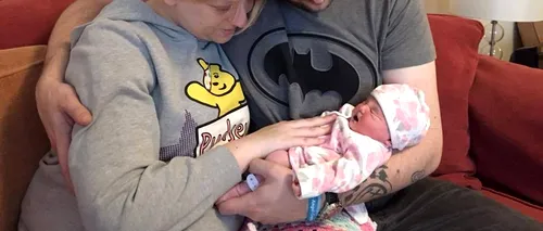 Medicii i-au spus că fetița sa va trăi doar 9 minute după naștere, însă Hayley a decis să ducă sarcina până la capăt pentru a salva alte vieți. Vestea teribilă primită imediat după cezariană