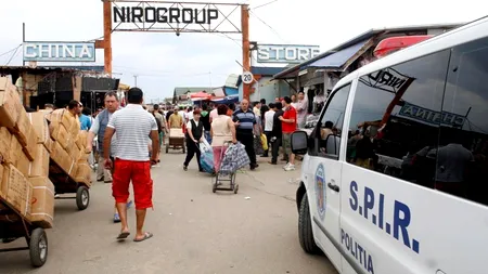 Razii în complexul Europa, pentru combaterea evaziunii fiscale, în timpul forumului chinez de la București