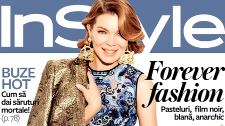 Gina Pistol, despre noile provocări profesionale în numărul de octombrie al revistei InStyle