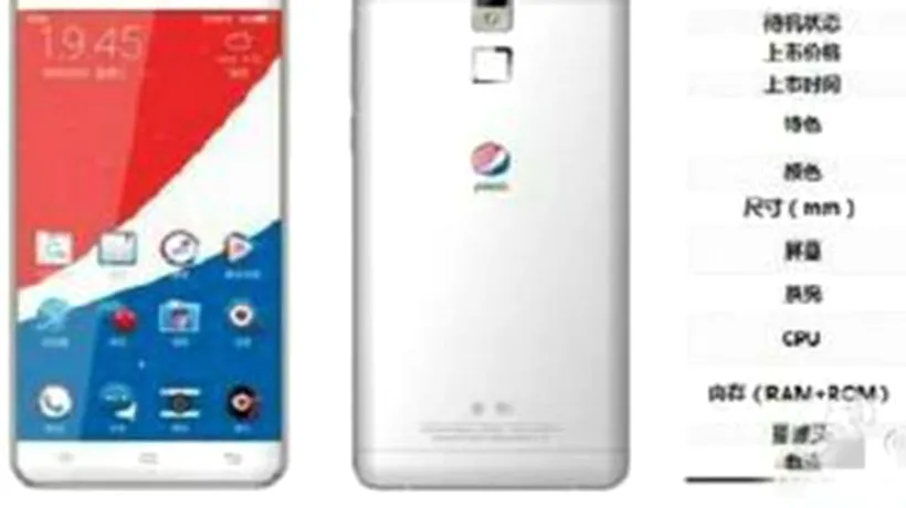 Pepsi va lansa un smartphone cu Android în China

