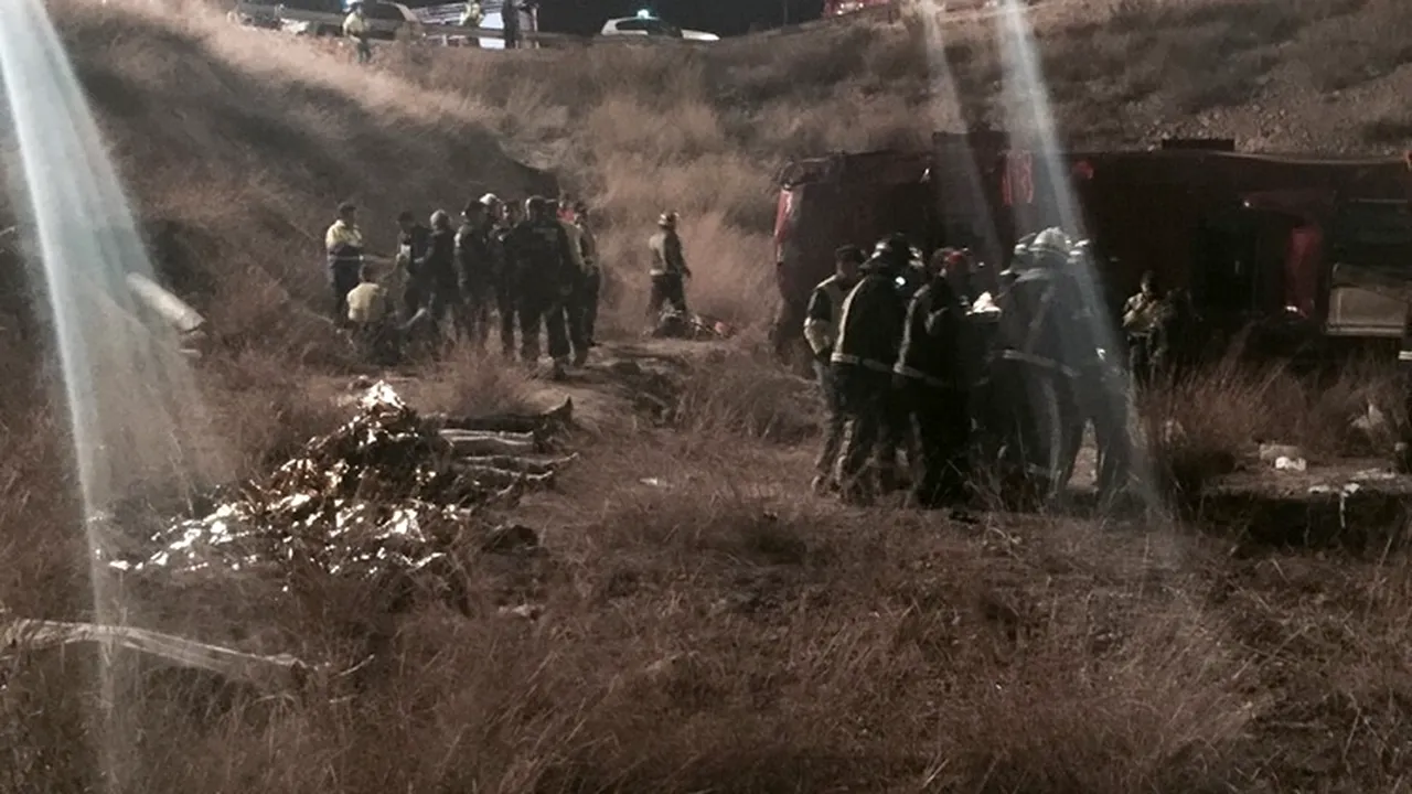 Doisprezece morți în sud-estul Spaniei, într-un accident de autocar