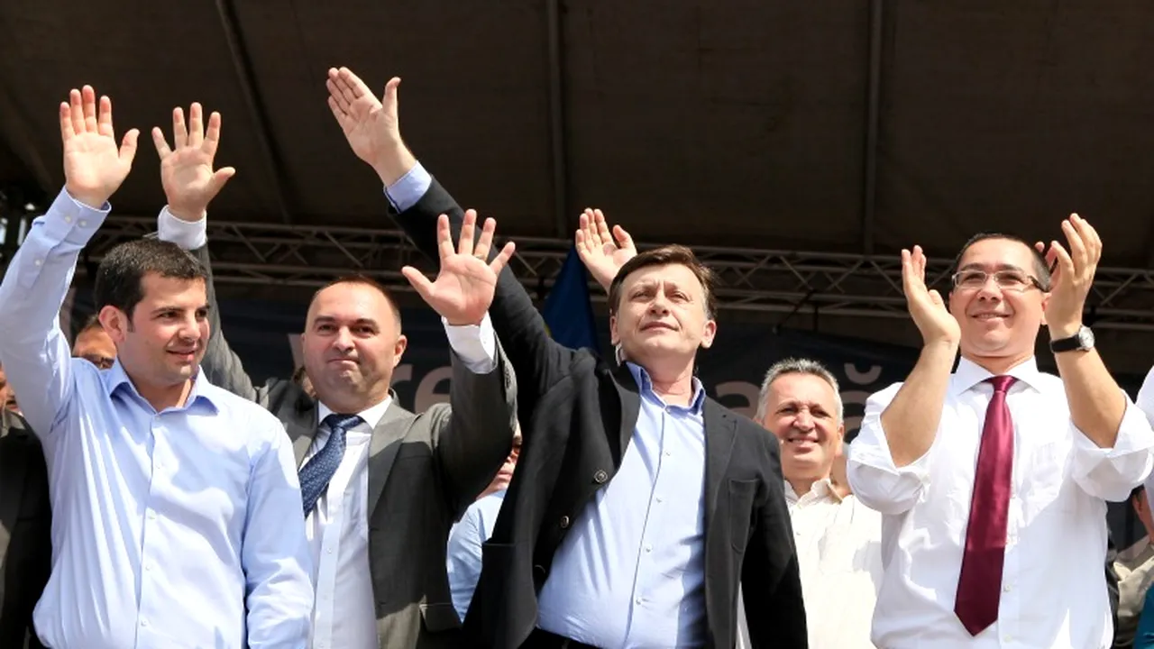 Ce colegii și-au rezervat pentru parlamentare președinții partidelor din USL. Unde vor candida Victor Ponta și Crin Antonescu