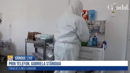 Webinar interactiv „Gândul” și Asociația „Medici pentru România”. Psihologul Gabriela Stănoaia: „Pacienții de la ATI se confruntă cu sindromul de stres posttraumatic”