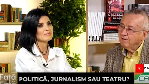 VIDEO | Lavinia Șandru, actriță: „Pe fata mea o cheamă Sara. Ea studiază la Milano”