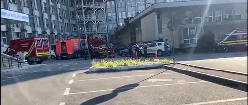 Incendiu într-o sală de operație de la Spitalul Județean Constanța | VIDEO