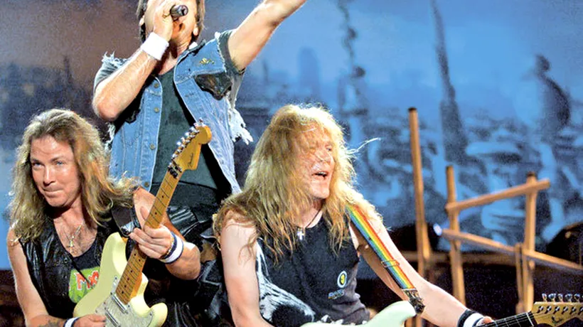 Iron Maiden a concertat la București în fața a 15.000 de persoane