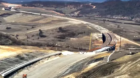 Cristian Pistol: Ritm bun de lucru pe șantierul autostrăzii Transilvania (A3) / 70% din lucrările pe TRONSONUL Zimbor – Poarta Sălajului, finalizate