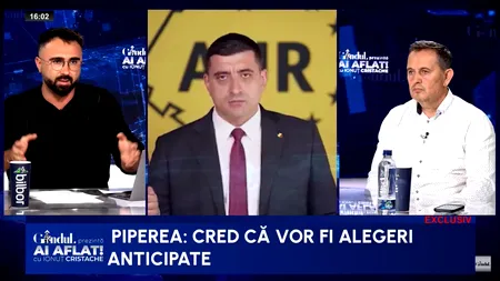 „AUTOGOLURILE” lui Simion din turul 2. Piperea: „Cred că a fost suficient de ofticat și dărâmat”