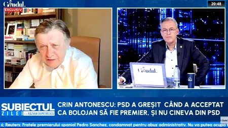 Crin Antonescu atacă toată clasa politică din România „Toți au greșit de când a început criza politică”