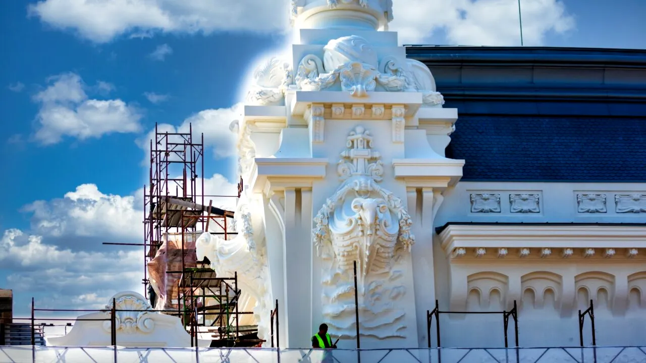 Primele imagini cu noua înfățișare a Cazinoului din Constanța, după renovare (GALERIE FOTO)