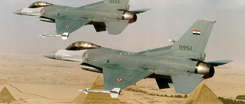 Statele Unite oferă URGENT Egiptului opt avioane de vânătoare de tip F-16