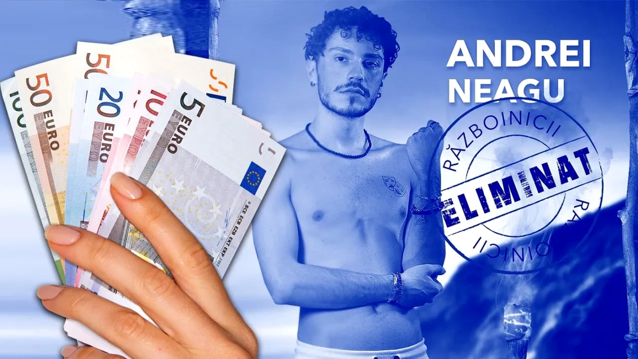 Am făcut calculul! Câți bani a primit Andrei Neagu, din partea Pro TV, pentru cele 5 săptămâni petrecute la SURVIVOR 2023