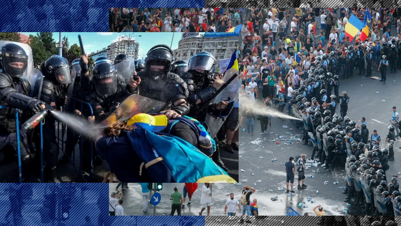 EXCLUSIV | Jandarmeria ar fi folosit toată muniția de dispersie la mitingul diasporei. După intervenția din 10 august, a fost nevoie de noi achiziții