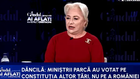 Dăncilă, previziune sumbră după măsura lui Bolojan de a scoate plafonul de 1% de deductibilitate: Multinaționalele nu vor mai declara profit, îl vor exporta