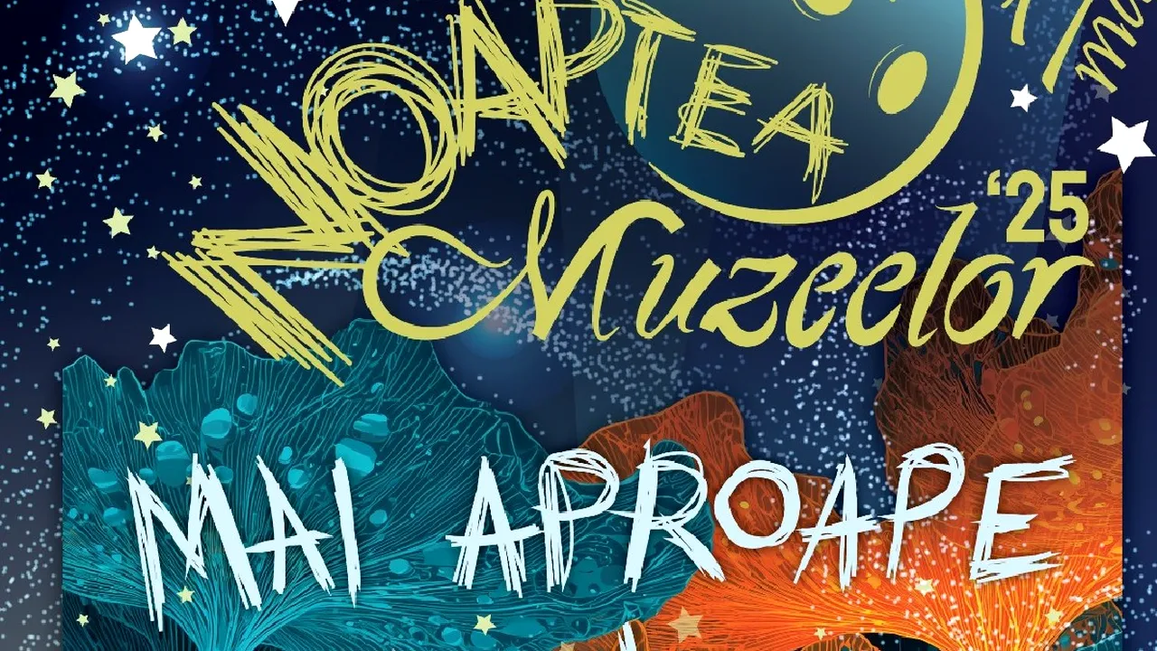 Noaptea Muzeelor 2025. Sâmbătă, peste 75 de instituții muzeale, cu 210 spații din întreaga țară, își deschid porțile pentru public