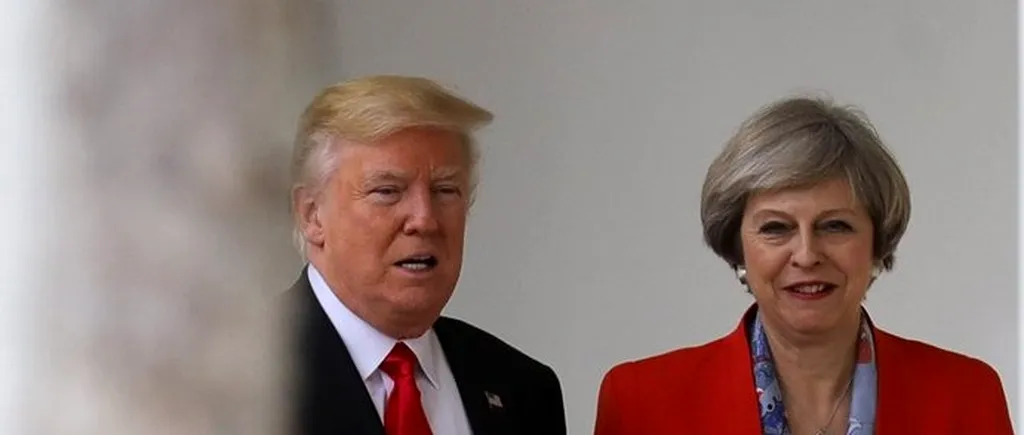 Donald Trump a sunat-o pe Theresa May după atentatul din Manchester. Mesajul președintelui american