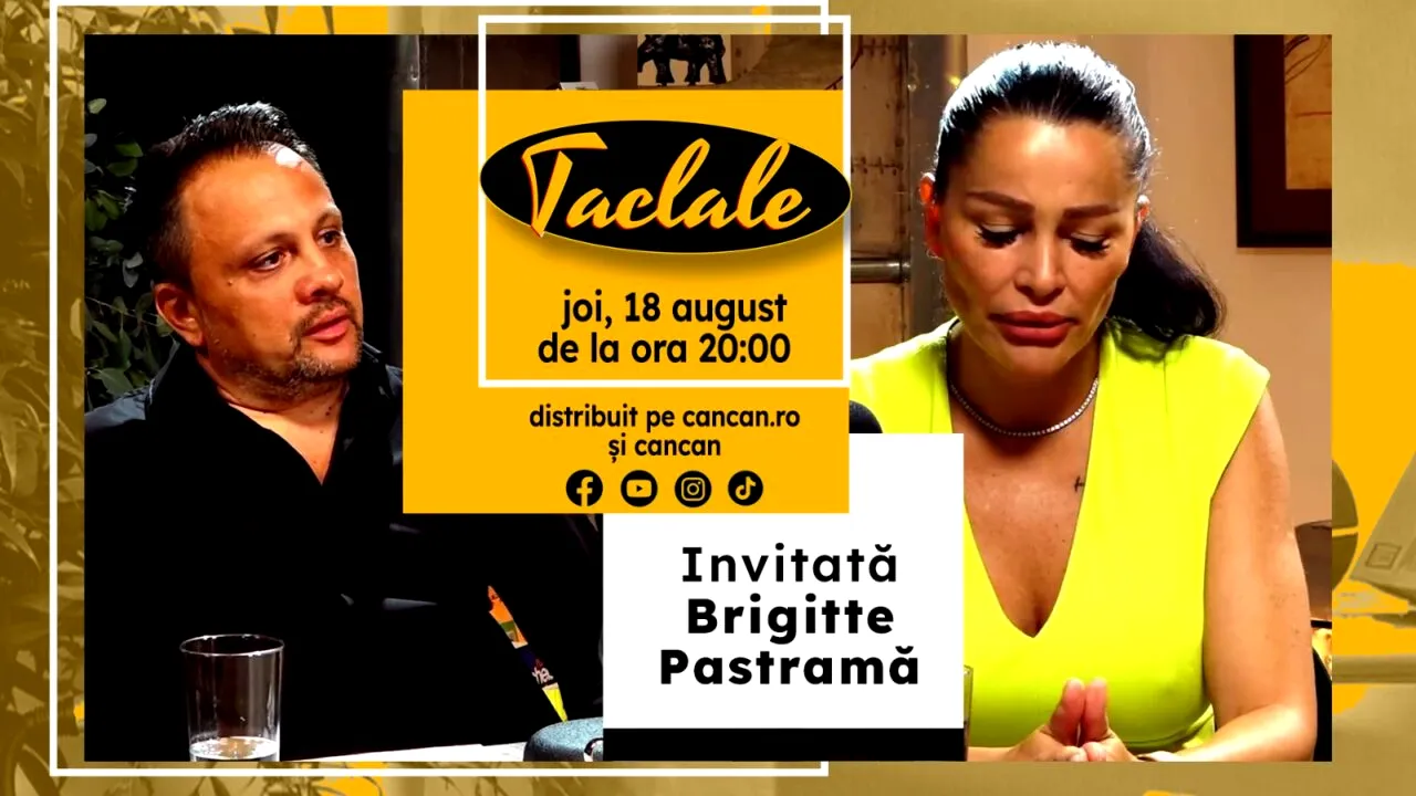 Brigitte Pastramă este invitată la „TACLALE” (partea a doua)!