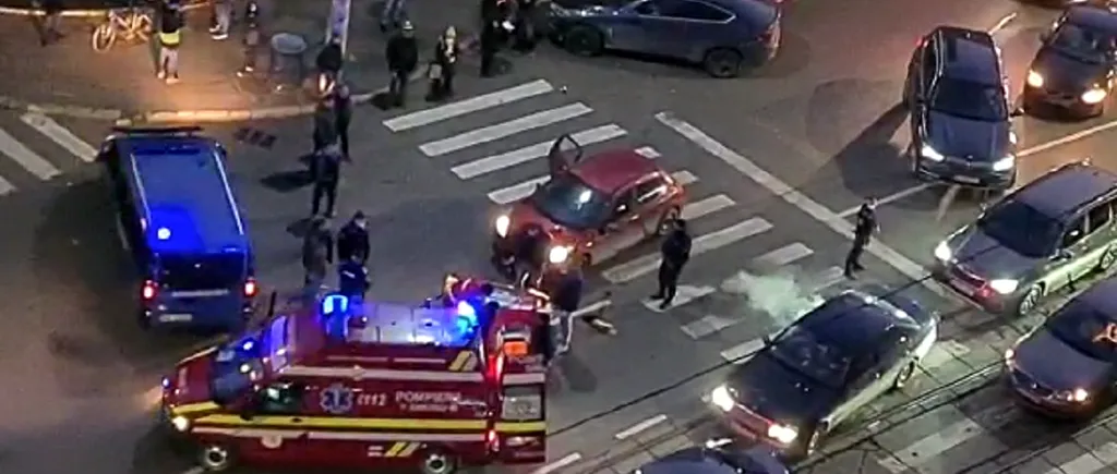 VIDEO| Copil de 11 ani lovit în plin de o mașină pe trecerea de pietoni, în București
