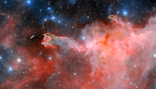 <span style='background-color: #1e73be; color: #fff; ' class='highlight text-uppercase'>EXTERNE</span> „Mâna lui Dumnezeu”, fotografiată în constelația Puppis, din CALEA LACTEE, de un telescop de 4 metri