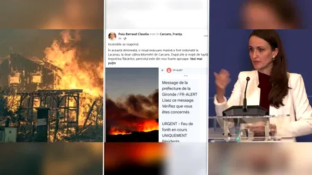 30.000 de români abandonaţi de autorităţile române printre incendiile din Franţa. Acuză că singurul consul de care pot da este vorbitor de franceză. Oana Ţoiu se ceartă cu Gândul și spune că românii pot suna la un număr de telefon