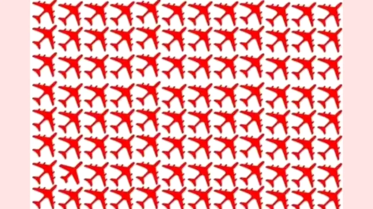 Test de perspicacitate | Găsiți avionul diferit de toate celelalte!