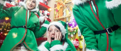 (P) Caravana Coca-Cola răspândește magia Crăciunului în călătoria sa prin România