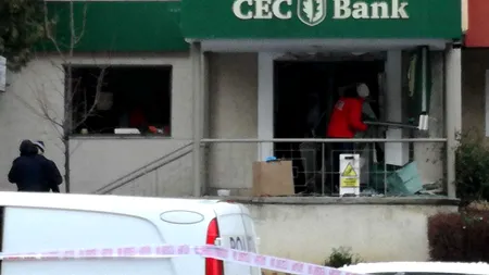 Bancomat ARUNCAT ÎN AER la Brașov. Hoții au dispărut fără să fure nimic