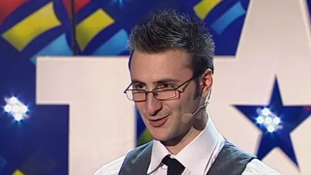 ROMÂNII AU TALENT. Magicianul care a vrăjit o sală întreagă cu un pachet de cărți. VIDEO