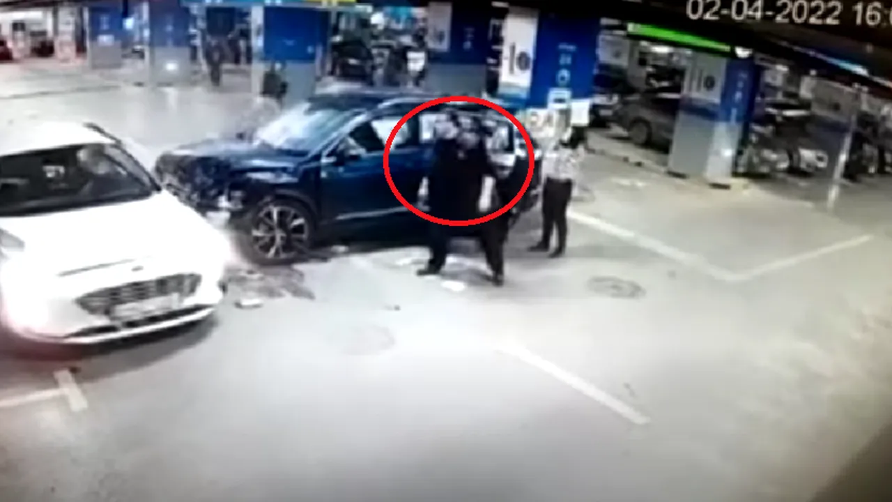 Ce explicații a dat șoferul care a provocat accidentul grav din parcarea AFI. Primele imagini cu momentul impactului
