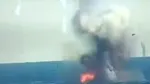 Radu Miruță a postat noi imagini cu momentul în care drona maritimă de lângă Neptun Deep este lovită de avionul F-16