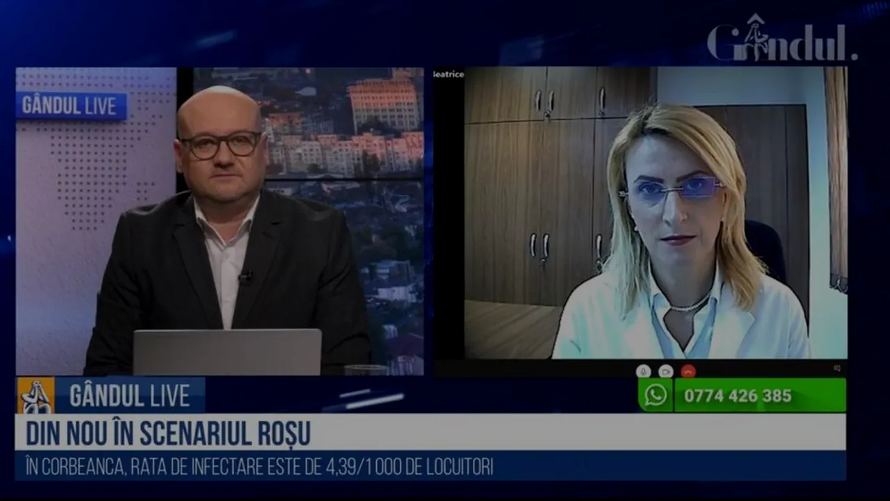 Beatrice Mahler: De două săptămâni trecem prin cea mai dificilă perioadă de la începutul pandemiei