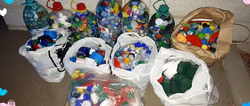 RESPONSABILITATE SOCIALĂ. Capacele de plastic reciclate chiar pot salva vieți