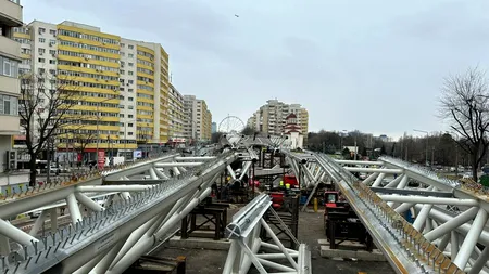 FOTO | Cum arată acum și în ce stadiu este Pasajul de la Doamna Ghica. Când ar putea fi dat în trafic
