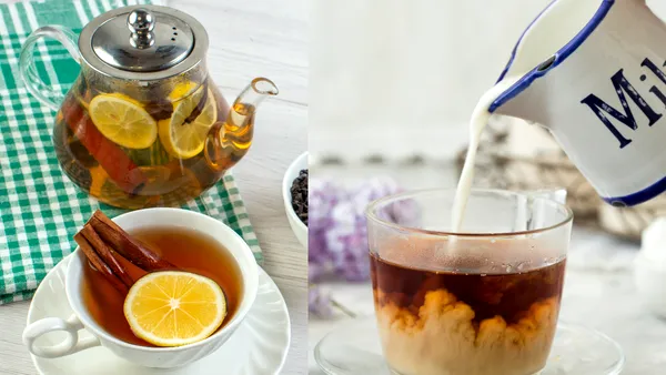 Ce ascunde obiceiul de a bea ceai cu lapte. Ce efect are asupra organismului