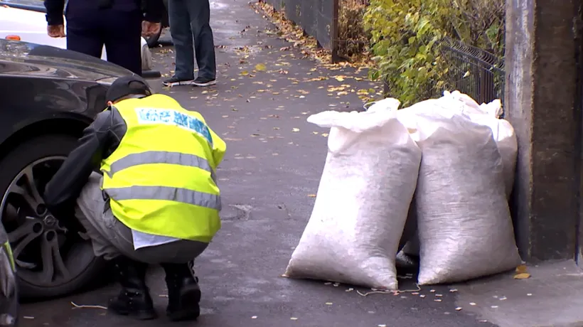 Poliția a aflat cui aparțin cei 5 saci cu milioane de cartele SIM, găsiți pe o stradă din București
