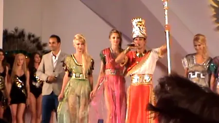 Radu Mazăre a fost costumat în Regele Nabucodonosor, la carnavalul din Mamaia - VIDEO