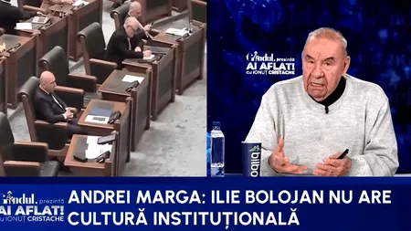 Andrei Marga: Bolojan a fost adus în forță și instalat/Puțini oameni au făcut rău ca el/E un om nepregătit, habar nu are despre ce vorbește