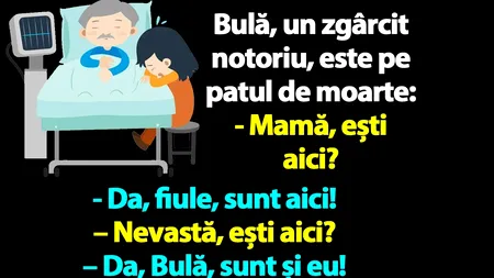 BANC | Bulă, un zgârcit notoriu, e pe patul de moarte