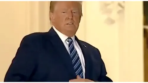 Donald Trump se chinuie să respire! Imagini șocante cu liderul de la Casa Albă, infectat cu coronavirus (VIDEO)