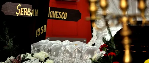 Șerban Ionescu, înmormântat cu onoruri militare