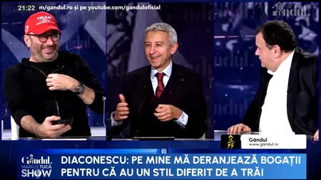Dan Diaconescu: „Pe mine mă deranjează BOGAȚII pentru că au un stil diferit de a trăi”