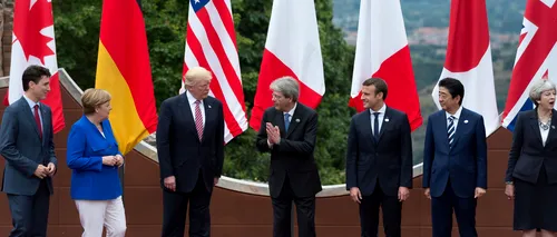 Donald Trump îi ține în șah pe liderii G7. Anunțul făcut azi despre acordul climatic pe care, în campanie, a promis că-l anulează