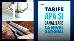 TOP 3 tarife apă potabilă și canalizare în România, în luna ianuarie 2026. Unde sunt cele mai mari/mici prețuri