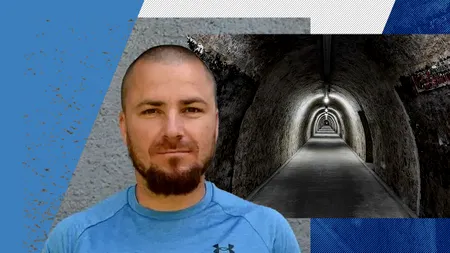 Fugarul Emil GÂNJ, VÂNAT de polițiști în tunelurile secrete ale Armatei. Labirintul subteran a fost săpat acum mai bine de 50 de ani, de frica unei invazii rusești