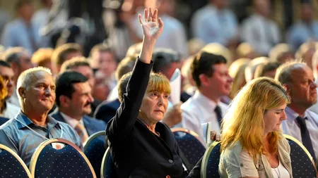 Monica Macovei a SABOTAT unanimitatea lui Vasile Blaga la nunta cu liberalii. „Strigături