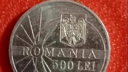 MONEDA de 500 de lei care se vinde pe internet cu 300 de euro. Verifică dacă o ai în casă