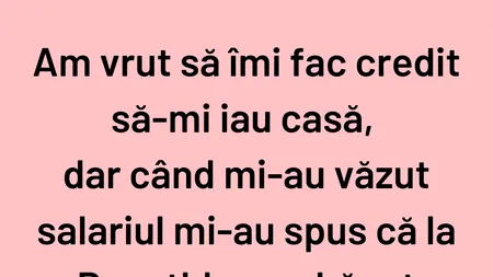 BANCUL ZILEI | 