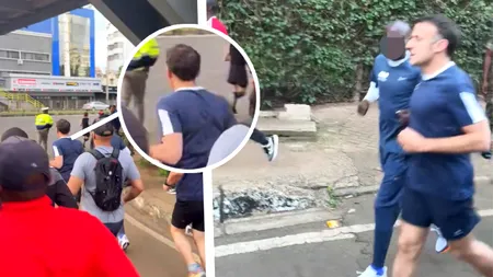 Emmanuel Macron a alergat alături de Eliud Kipchoge pe străzile din Nairobi. Imaginile surprinse din timpul vizitei oficiale în Kenya